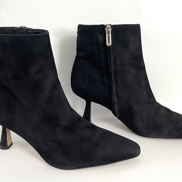 Sam Edelman Shoes - SAM Edelman boots Women's boots Black suede heel 3" boots size 8